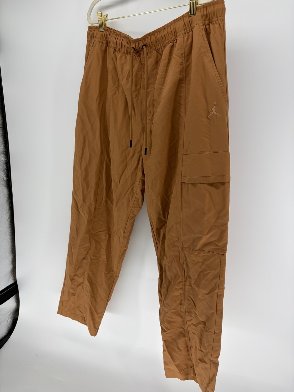 Nike Air Jordan Essentials Men’s Woven Pants Brown XL - Picture 4 of 11